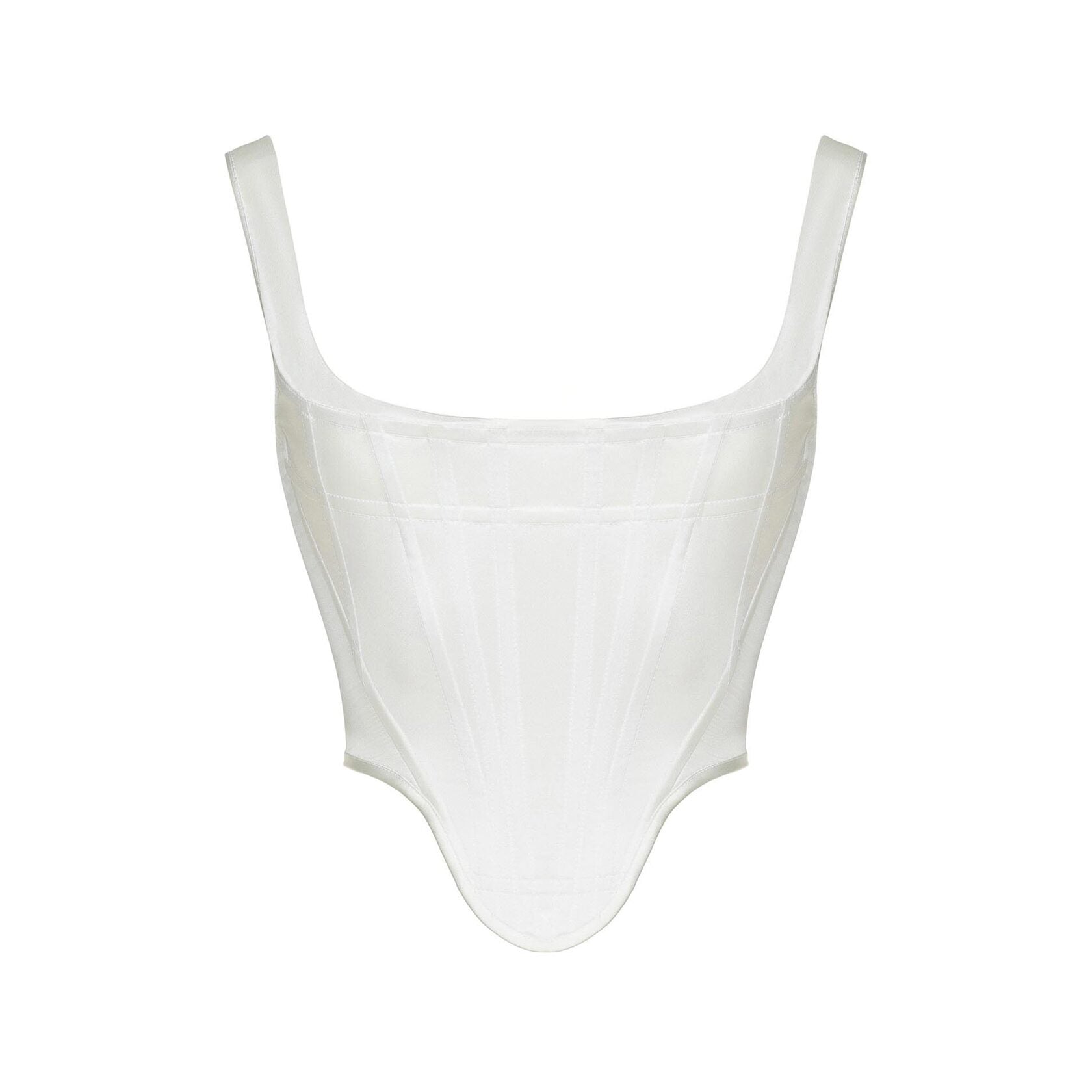 Satin T-shirt corset