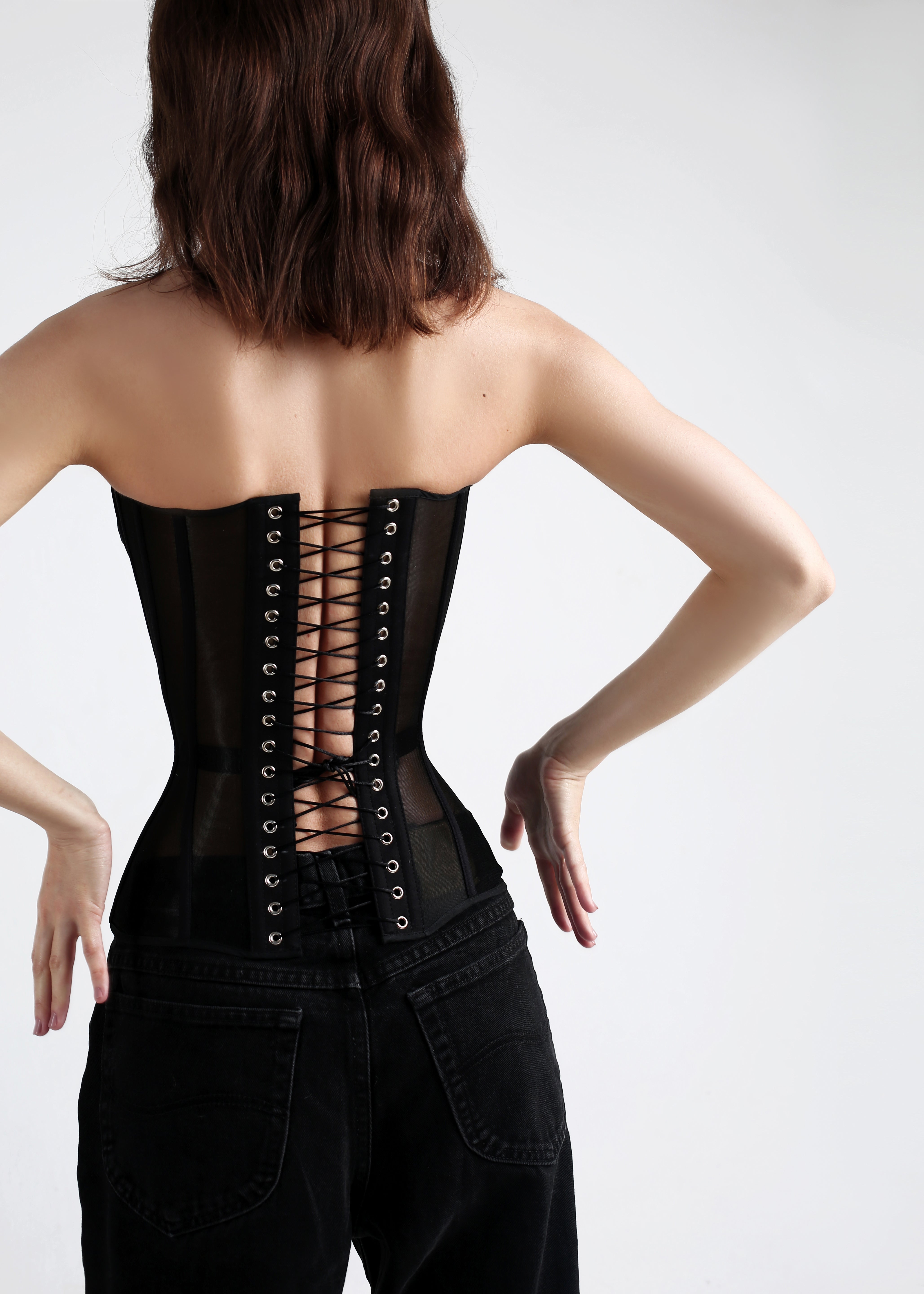 Satin Corset Top