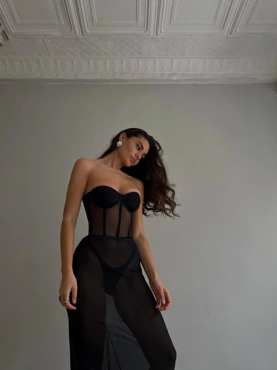 Mesh skirt