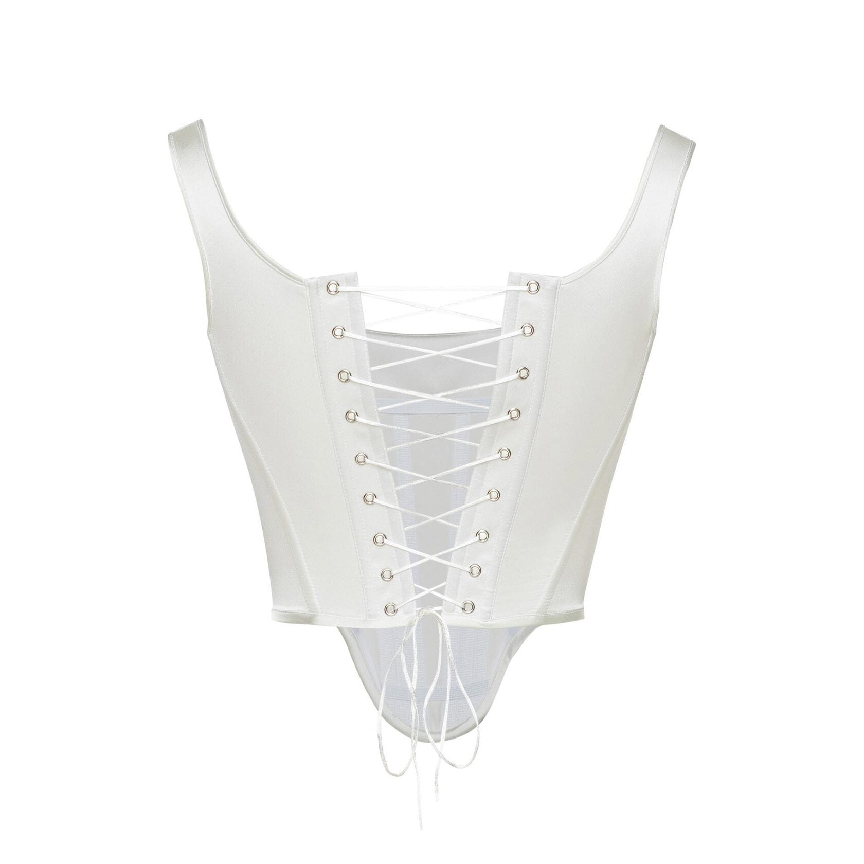 Satin T-shirt corset