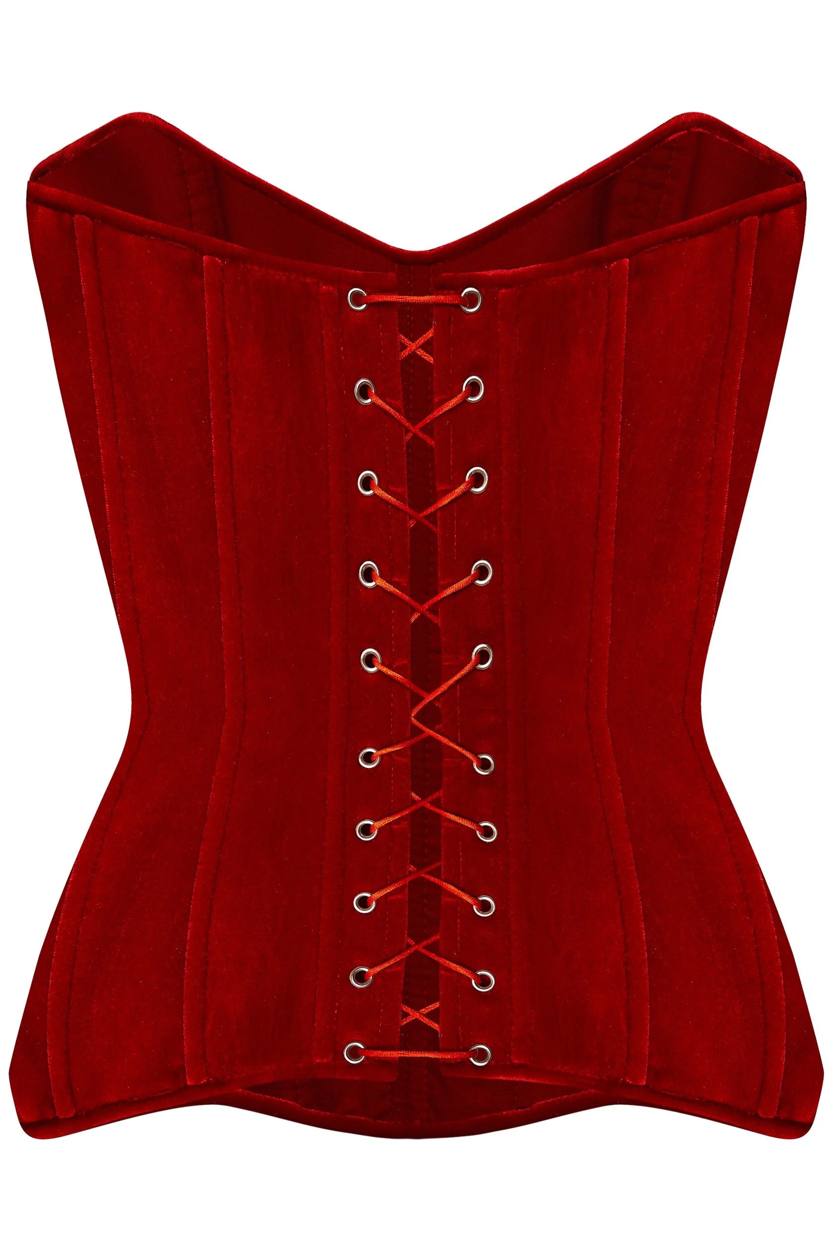 Velvet corset