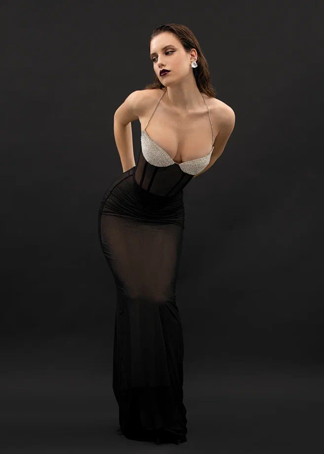 Updated Corset with Rhinestones
